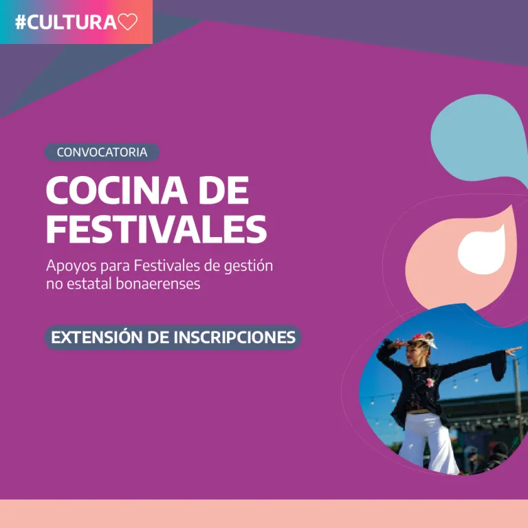 La Provincia extiende la inscripción a “Cocina de Festivales”