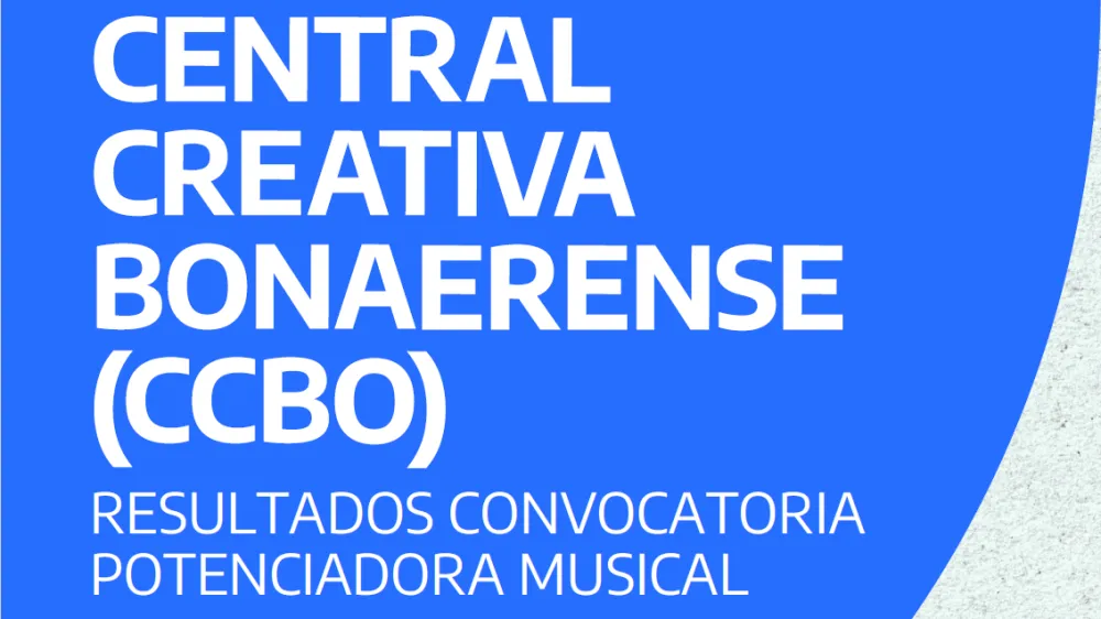 Conocé los resultados de la convocatoria de CCBo Música