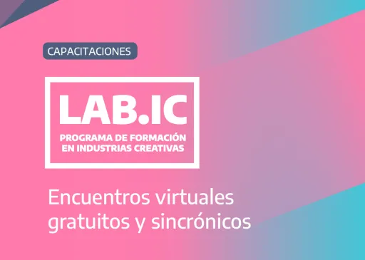 La Provincia ofrece nuevas capacitaciones abiertas y gratuitas sobre industrias creativas