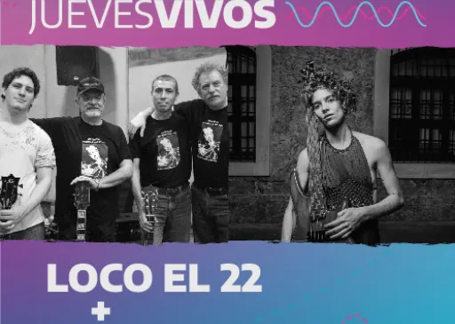 “Loco el 22” y “Una Malena” se presentan en el ciclo “Jueves Vivos” en el Teatro Argentino