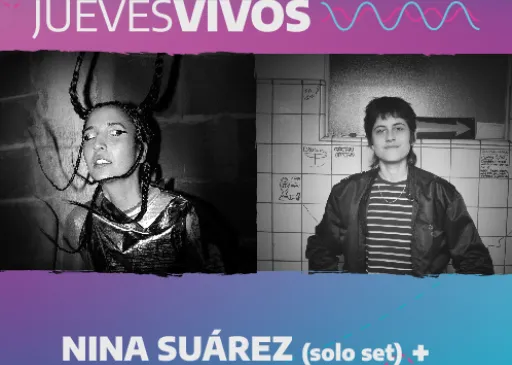 Nina Suárez y Kaixara se presentan en “Jueves Vivos” en el Teatro Argentino