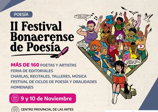 Presentan la programación completa del II Festival Bonaerense de Poesía