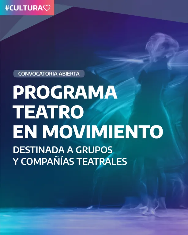 Inscripciones al programa Teatro en Movimiento