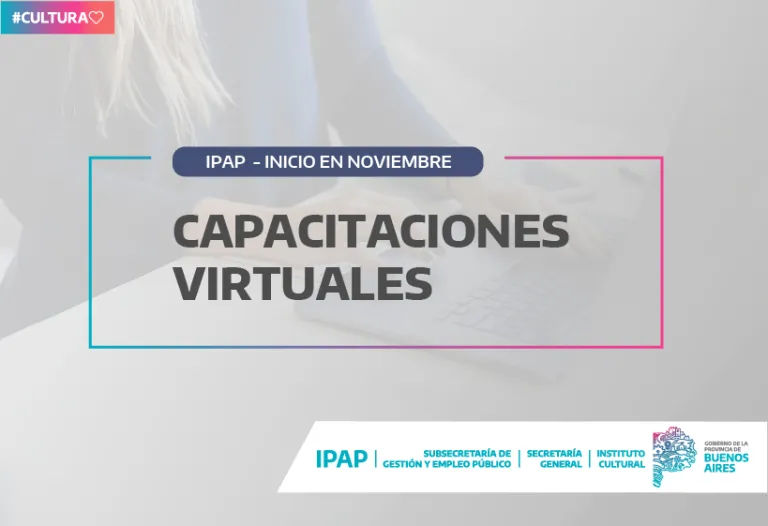 Capacitaciones del Instituto Cultural y el IPAP