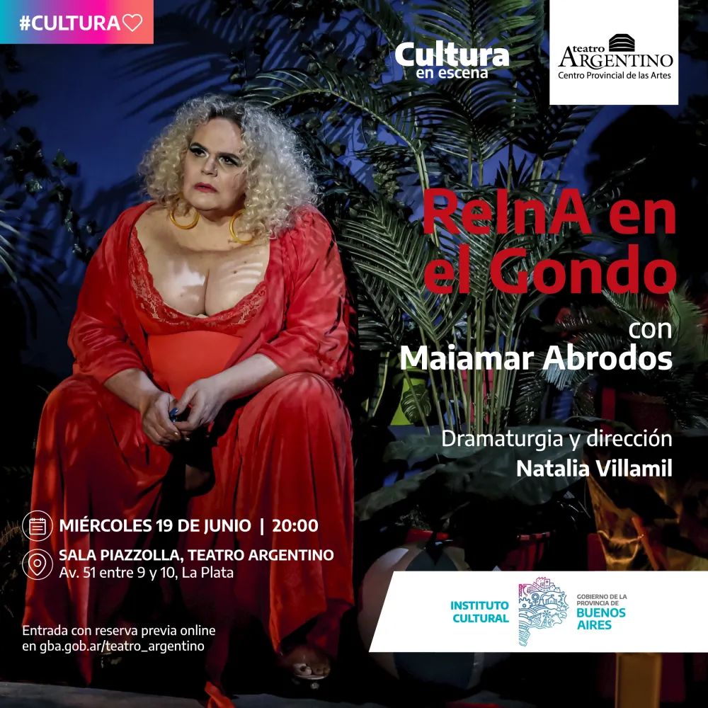 Llega la obra “ReInA en el Gondo” al Teatro Argentino