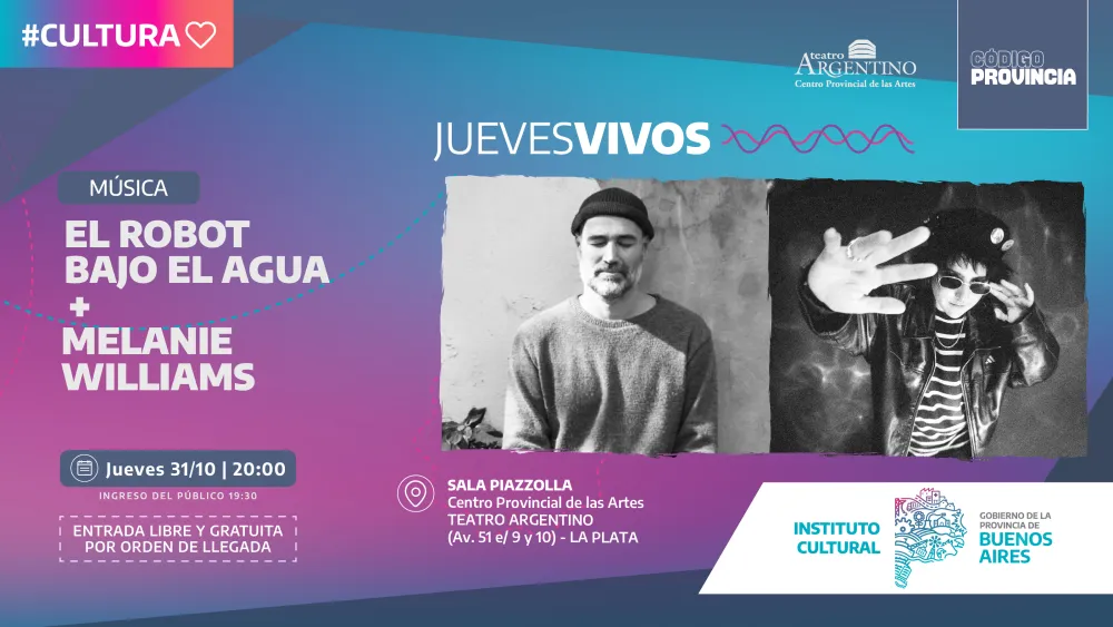 La Sala Piazzolla se prepara para un nuevo "Jueves Vivos"