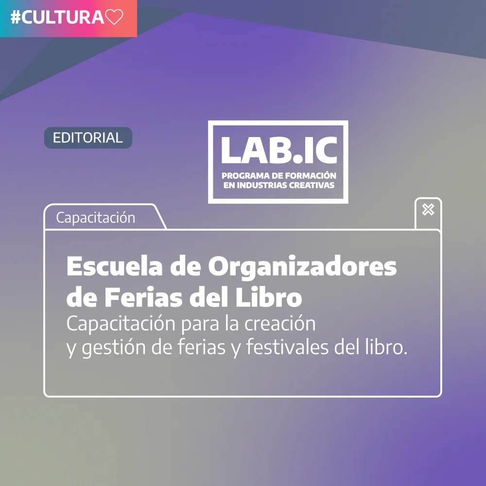Abre la inscripción a la Escuela de organizadores de ferias y festivales del libro
