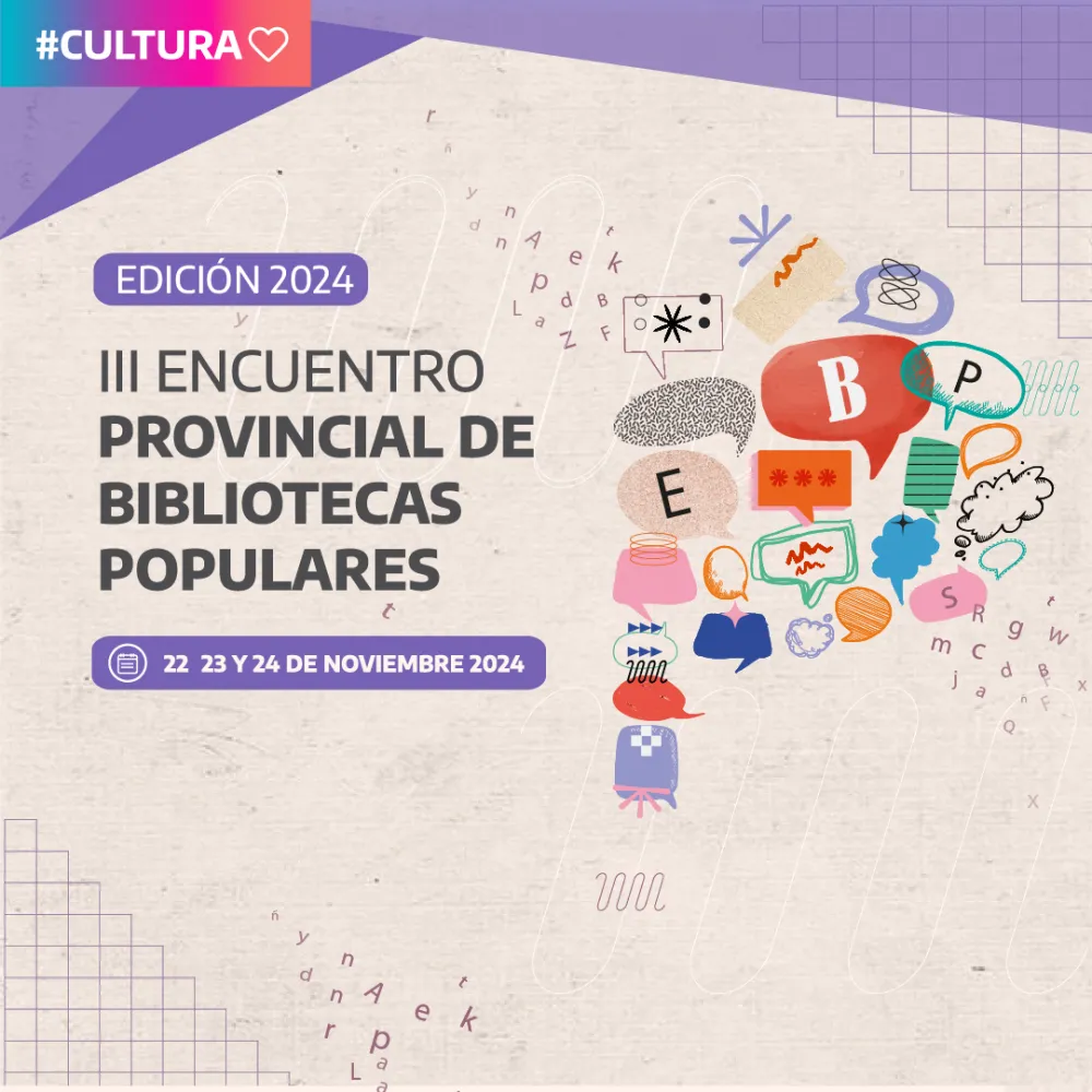 Comienza el tercer Encuentro Provincial de Bibliotecas Populares