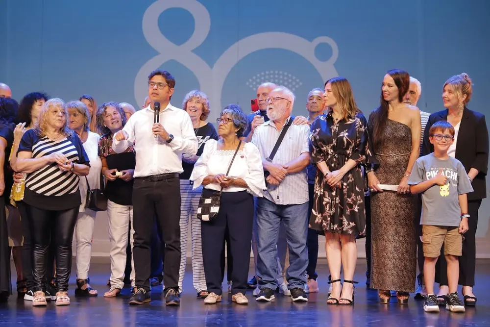 El Teatro Auditorium festejó sus 80 años con una mega fiesta de la cultura
