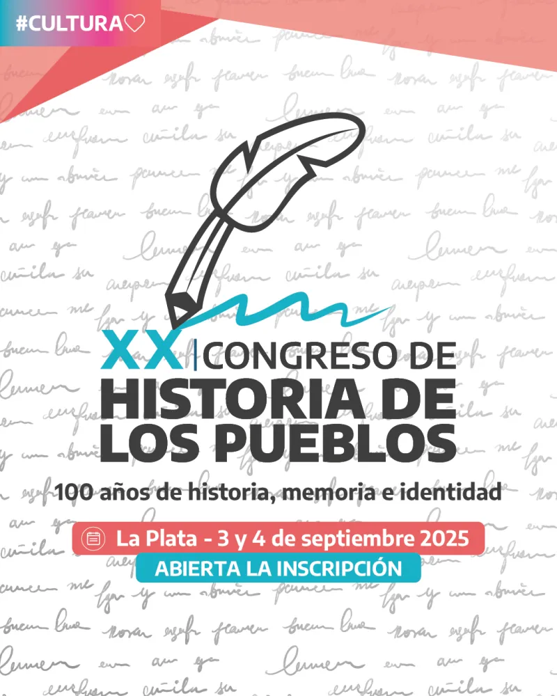 Abre la inscripción al XX Congreso de Historia de los Pueblos del Archivo Levene