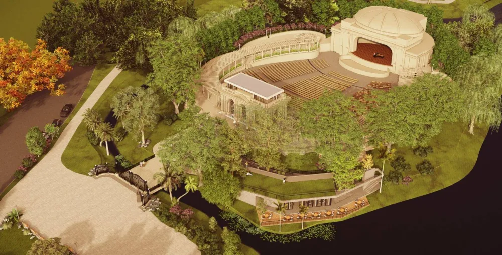 Apertura de ofertas para la obra de Restauración y puesta en valor del Teatro del Lago de La Plata