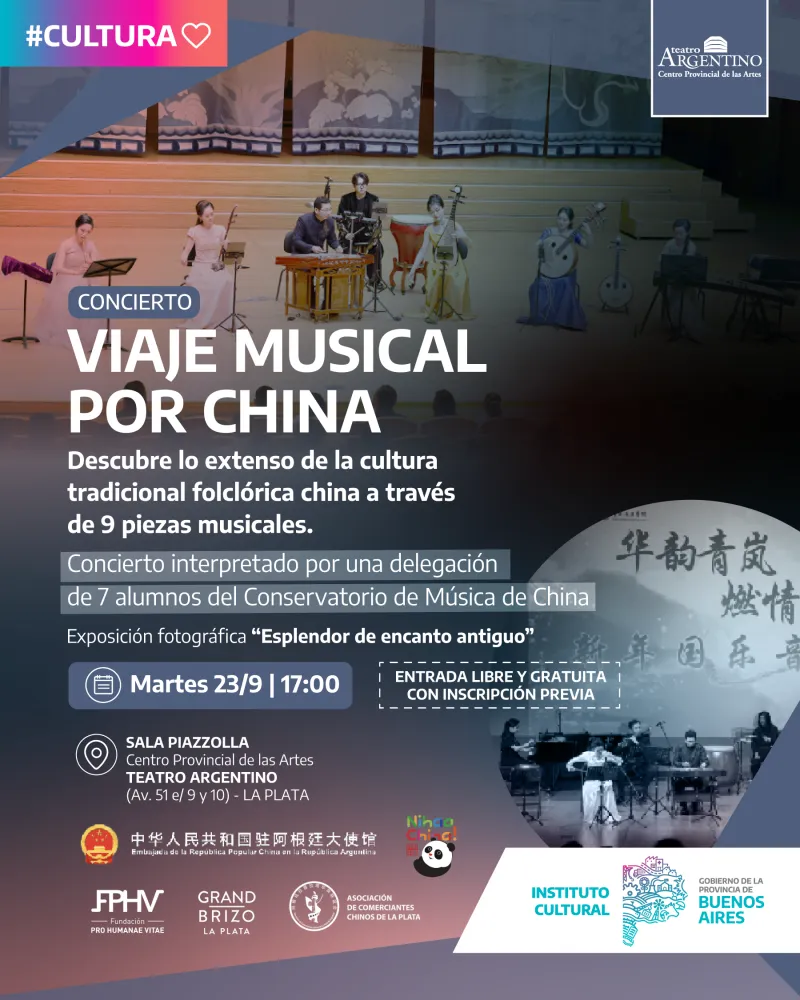 La Plata recibe el Evento de Intercambio Cultural y Turístico “¡Nihao! China”