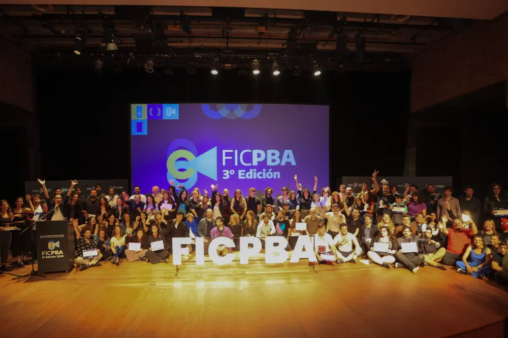Con la entrega de premios se desarrolló la ceremonia de clausura de la tercera edición del FICPBA