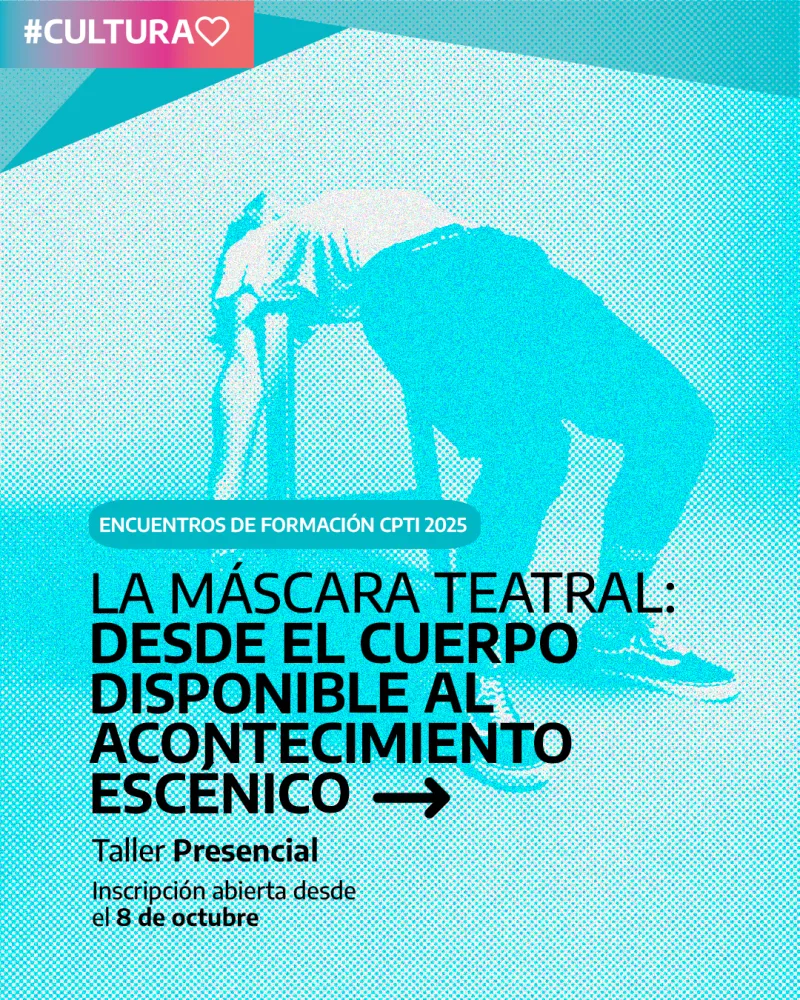 Convocatoria abierta al taller presencial del Consejo Provincial de Teatro Independiente