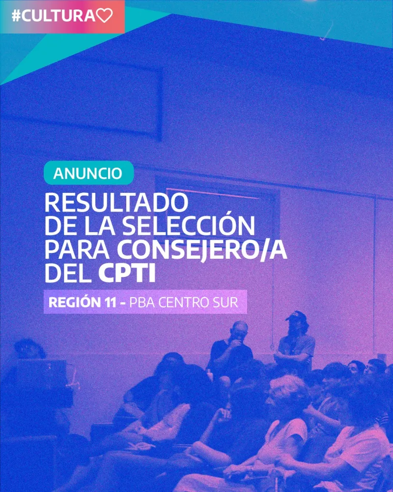Resultado de la selección para consejero del CPTI