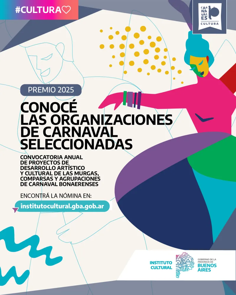 Carnaval es Cultura: conocé las agrupaciones seleccionadas 