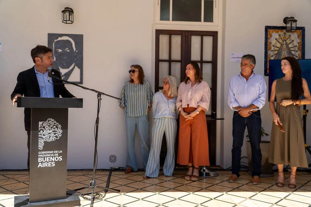 Quedó inaugurada la puesta en valor del Museo y Biblioteca Juan Domingo Perón en Lobos 