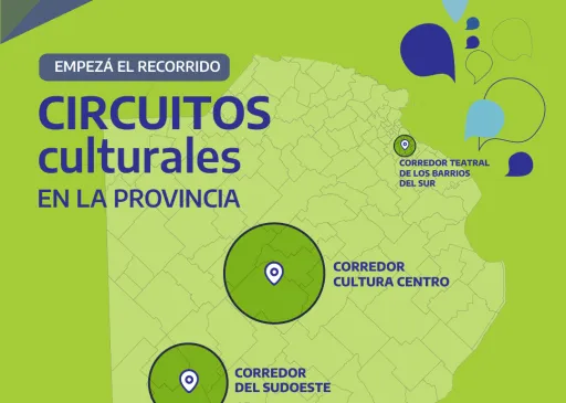 Con tres espectáculos, continúa la programación de los Circuitos Culturales 