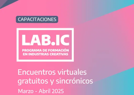 La Provincia ofrece nuevas capacitaciones abiertas y gratuitas sobre industrias creativas