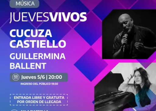 Continúa en el Teatro Argentino el ciclo Jueves Vivos con una edición de tango