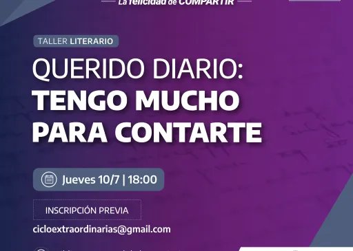 Querido Diario: nueva edición del ciclo de escritura autoficcional en la Biblioteca Central