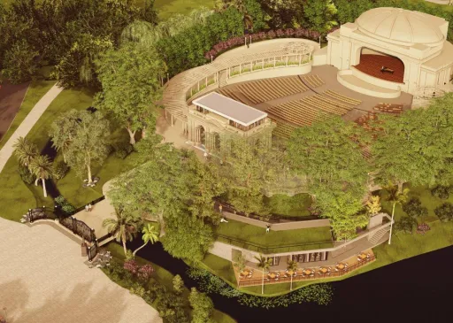 Apertura de ofertas para la obra de Restauración y puesta en valor del Teatro del Lago de La Plata