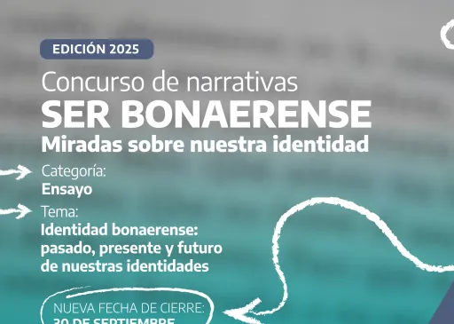 Se extiende la fecha de recepción de narrativas para el concurso “Ser Bonaerense”