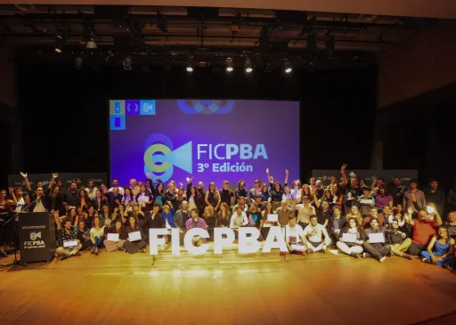 Con la entrega de premios se desarrolló la ceremonia de clausura de la tercera edición del FICPBA