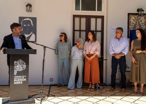Quedó inaugurada la puesta en valor del Museo y Biblioteca Juan Domingo Perón en Lobos 