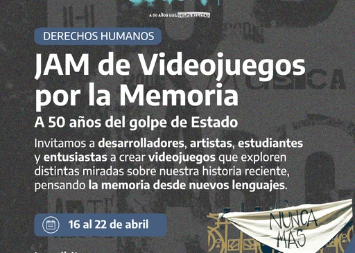 El Instituto Cultural lanza la “JAM de Videojuegos por la Memoria”