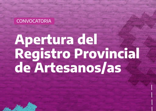 Se abre la inscripción para el nuevo Registro Provincial de Artesanos/as